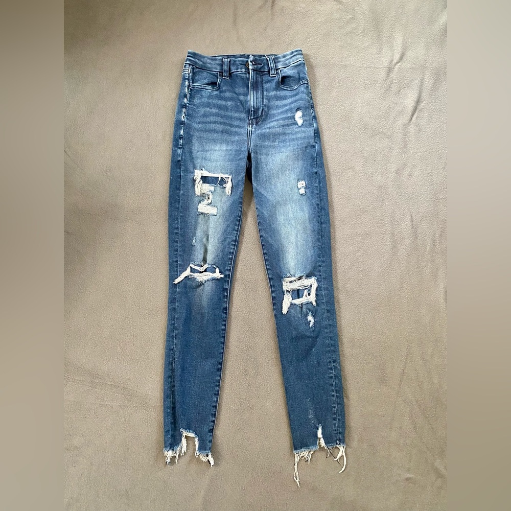 NWOT American Eagle Highest Rise, Curvy Jeggings